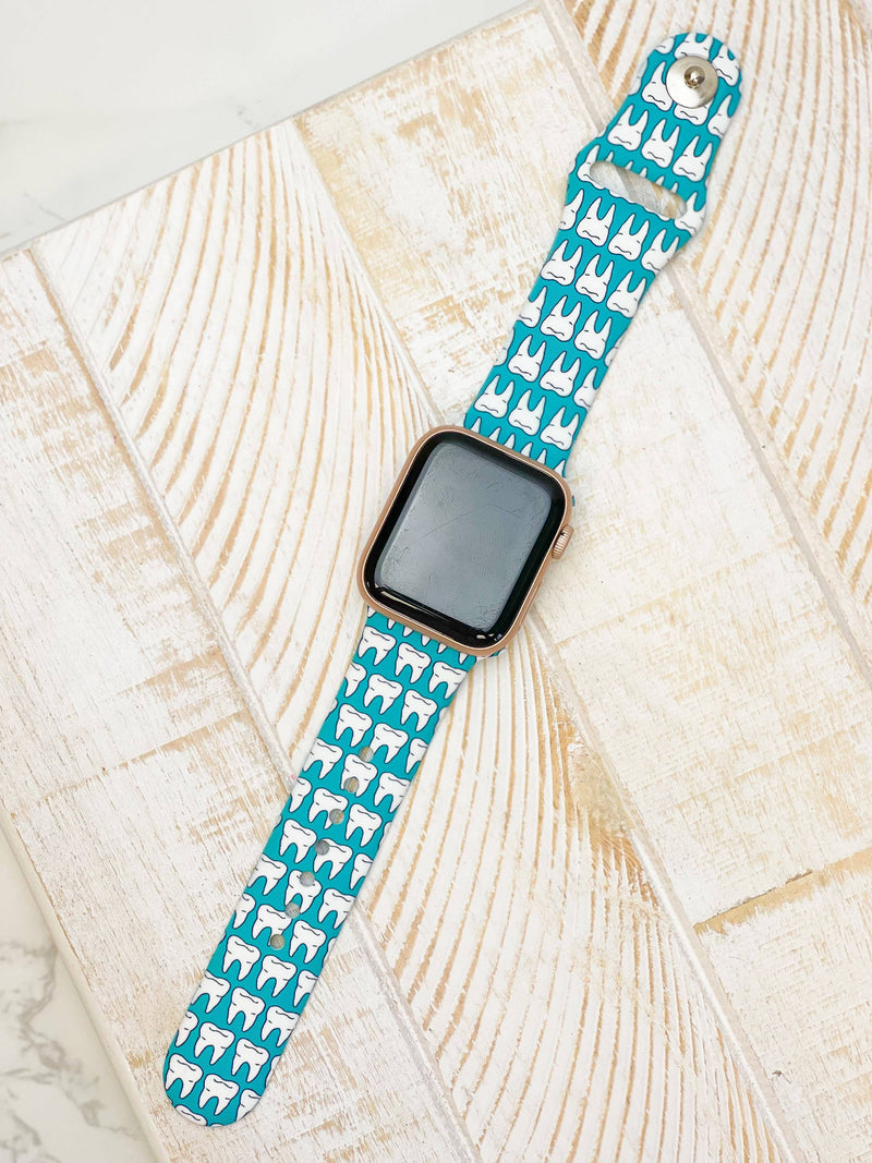 Molar Printed Silicone Smart Watch Bands