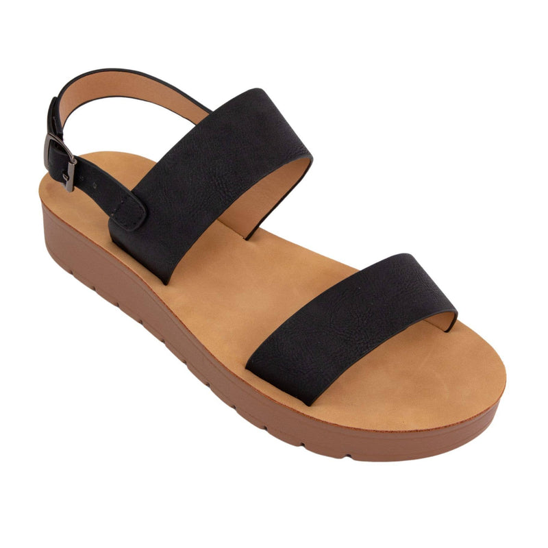 VERA 2 Sandals: Black